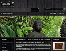 Tablet Screenshot of meubles-en-teck.com